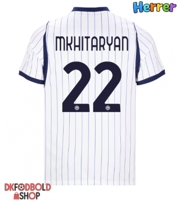 Inter Milan Henrikh Mkhitaryan #22 Udebanetrøje 2026-27 Kort ærmer Inter Milan Henrikh Mkhitaryan #22 Udebanetrøje 2026-27 Kort ærmer